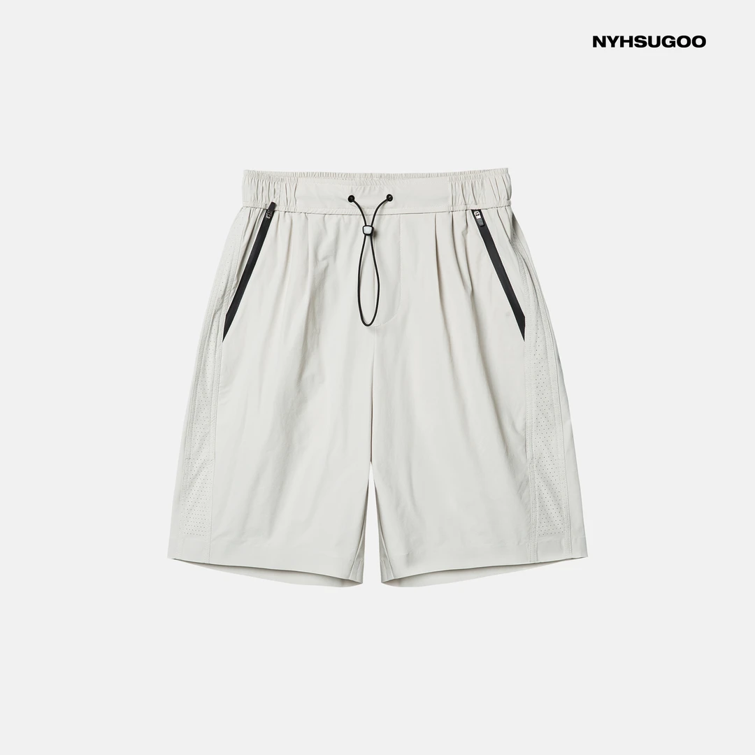 NYHSUGOO/南乙夏季新款抽绳短裤户外运动休闲吸湿透气3737五分裤