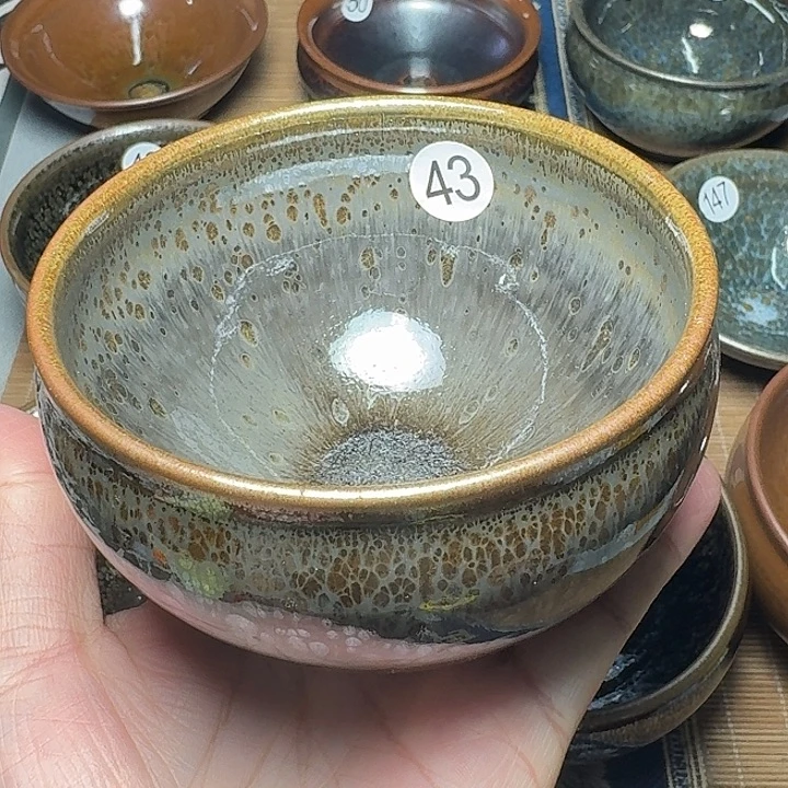 茶盏43 坚记茶盏摆件