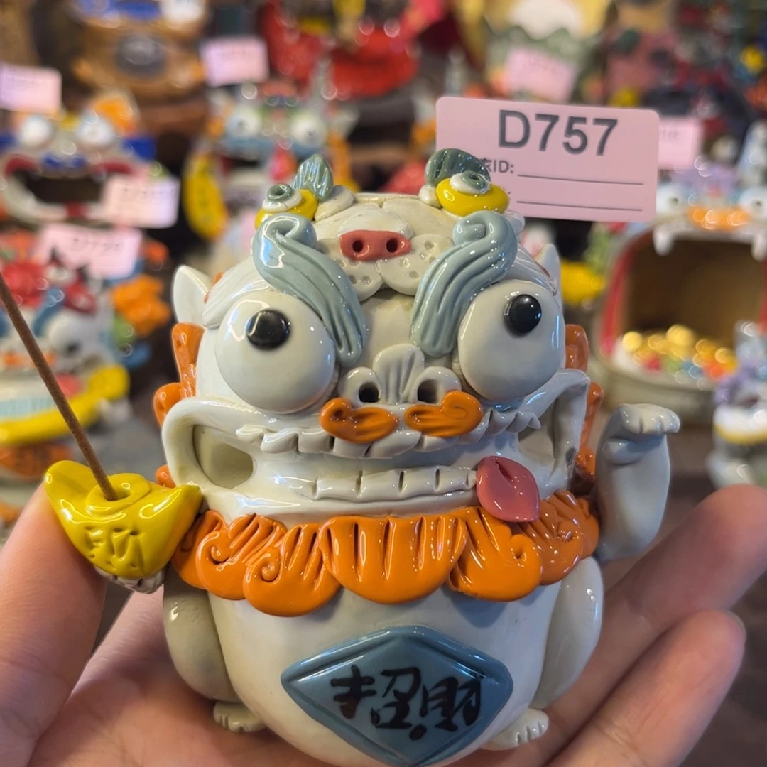 泥塑纯手工茶宠摆件