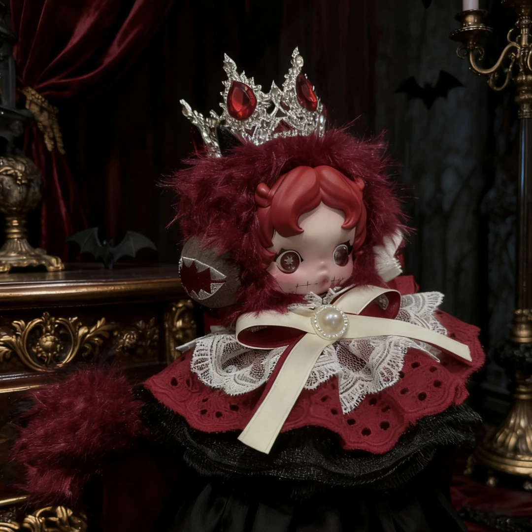 赤钻女爵【sp不眠剧场贪吃鬼光织园绽染爆款娃衣围裙套装】不含娃