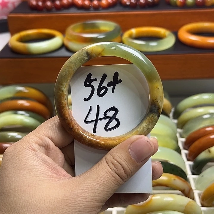 蛇纹石玉合金手镯