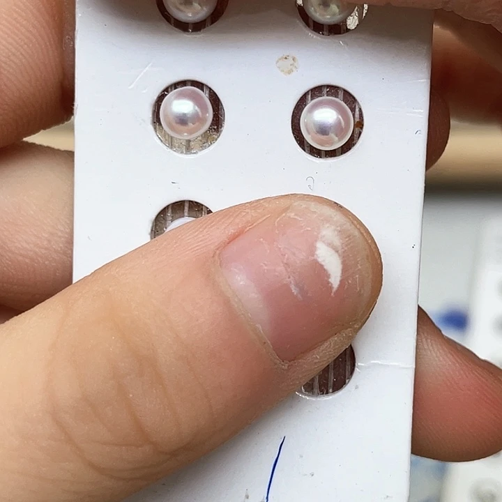 淡水珍珠耳饰银S925镶嵌那****…