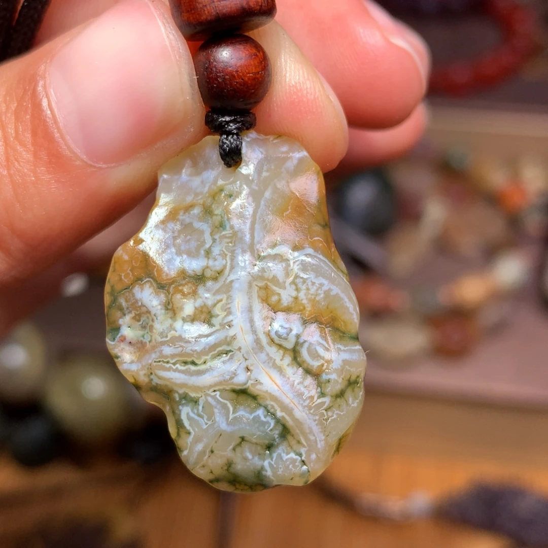 未镶嵌玛瑙/玉髓珠宝半成品