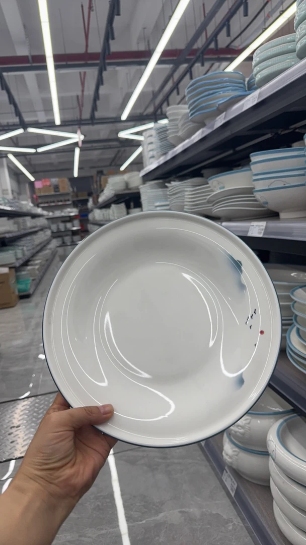 10寸立讯正德汤盘高温瓷 384482