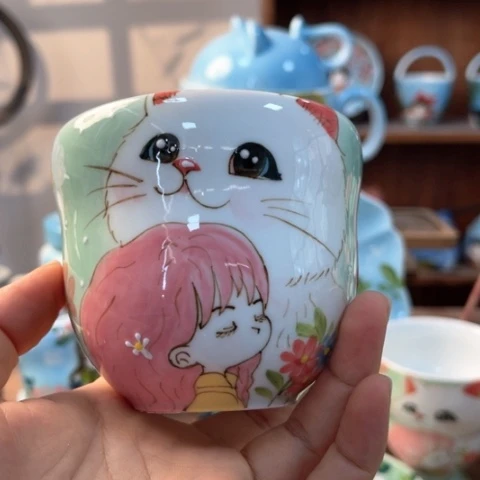 炉景德镇釉下手绘陶瓷