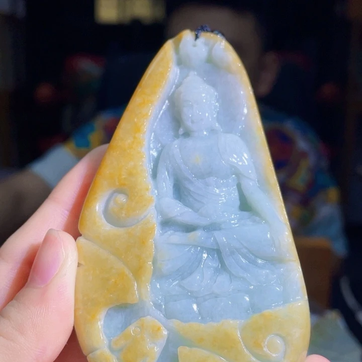 吊坠(不含链)未镶嵌翡翠A203