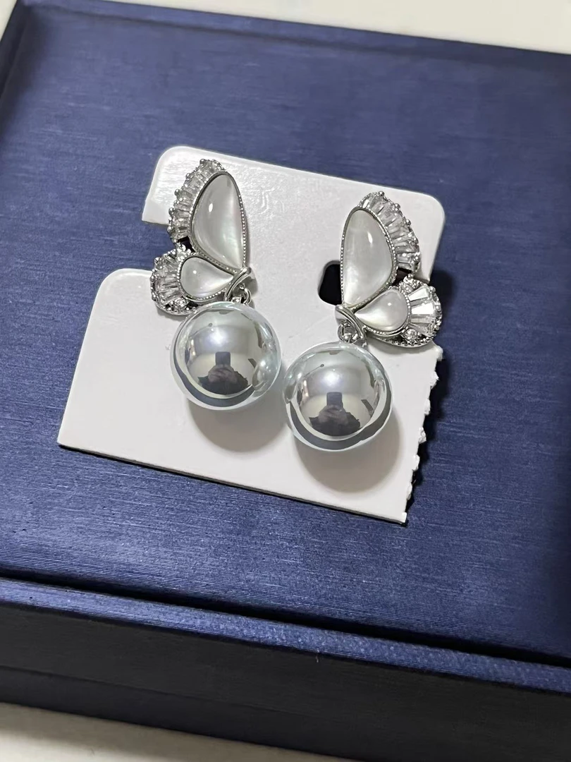 非金属珐琅耳饰 高级定制收藏级轻奢时尚高端耳饰FDM119201