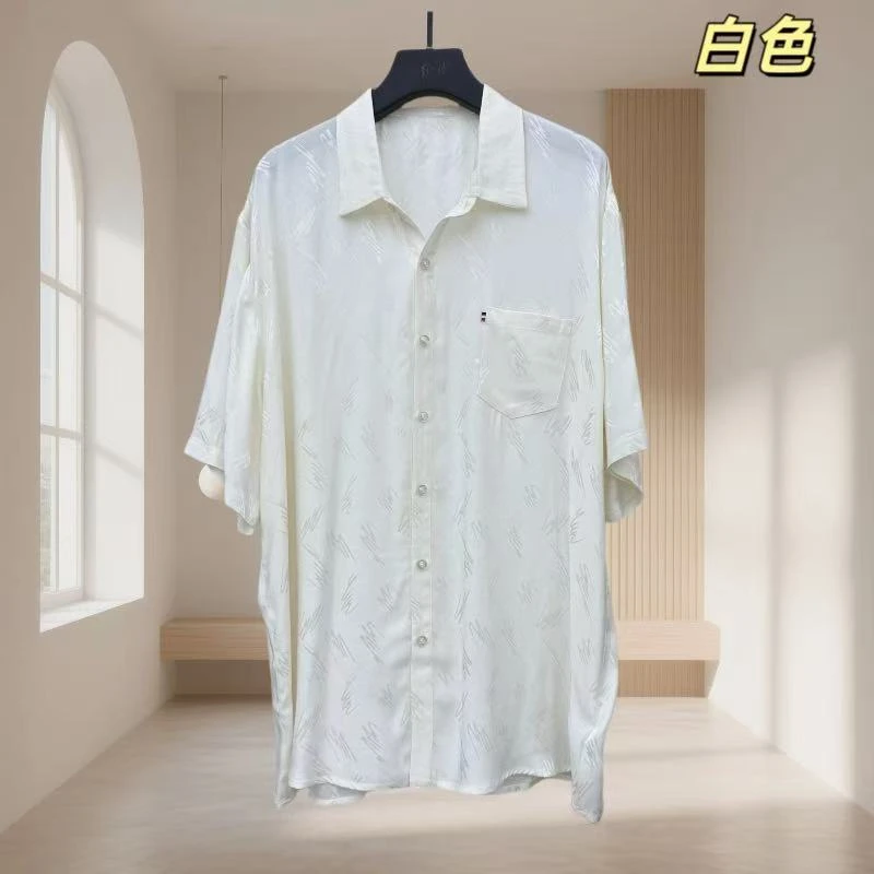 男科技提花短袖衬衫2782 CC
