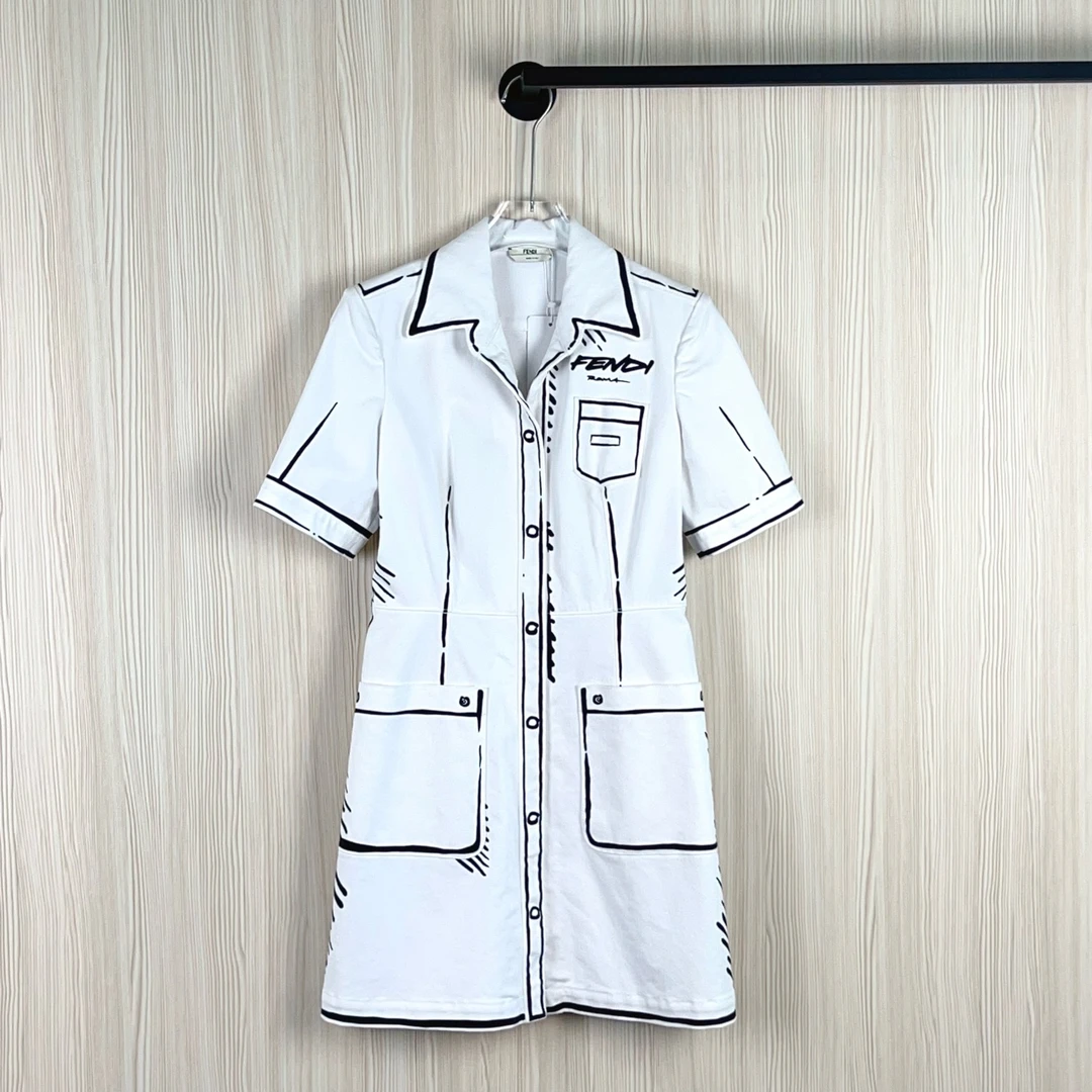 99新 FENDI/芬迪 安洁利严选连衣裙尺码40成色直播间为准GSS20070