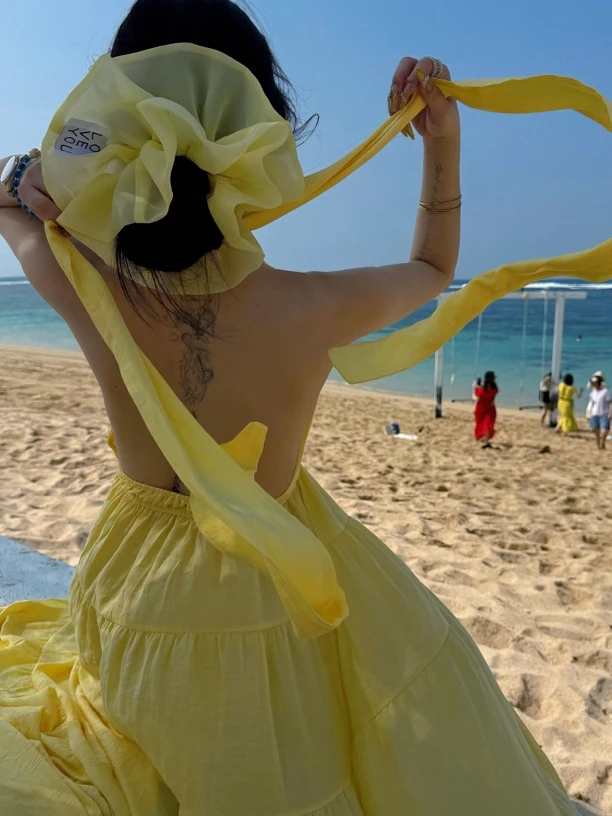 私物自留分享《头发带》百搭欧根纱立体发圈