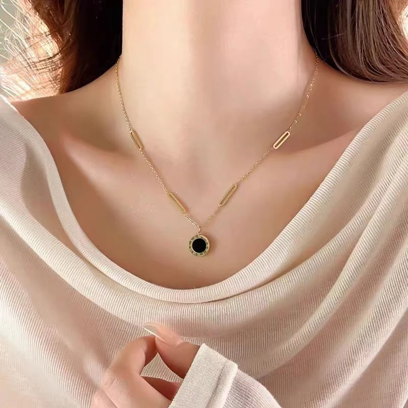 铜合金项链 「不凡藏」 链芯正反双色设计 高级简约百搭 J-114