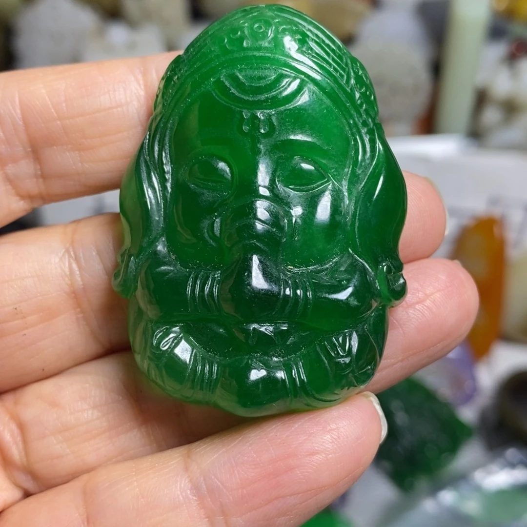 和田玉（糖玉）未镶嵌颈饰
