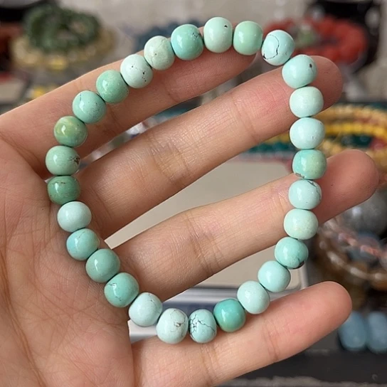 绿松石手链未镶嵌矿坑