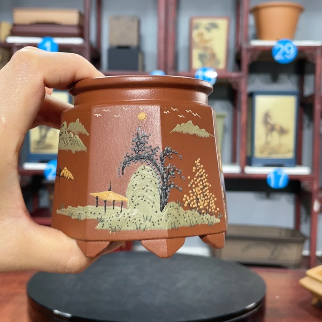 【闪购商品】紫砂花盆紫砂花盆