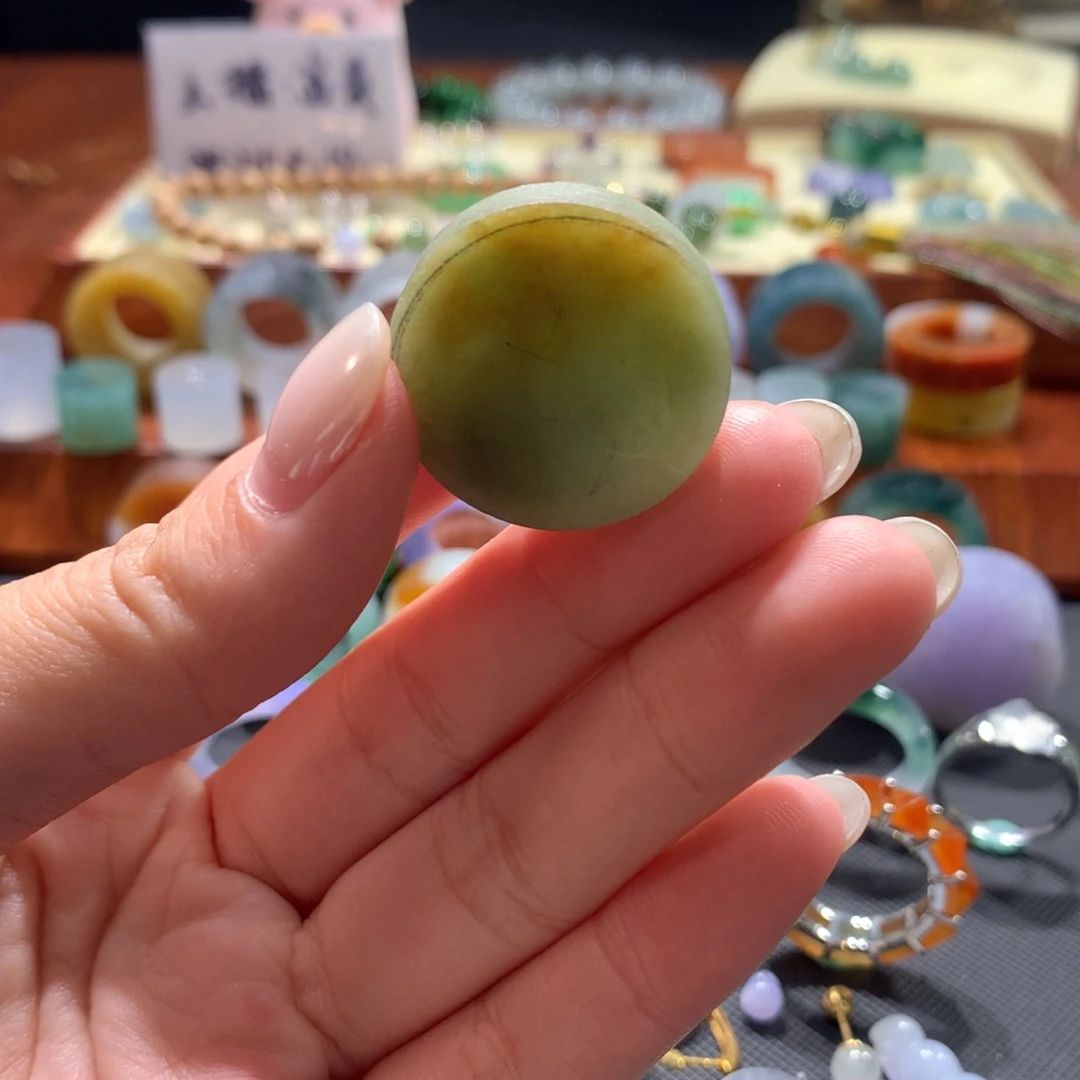 未镶嵌定制翡翠25.7尺寸包工山鬼花钱