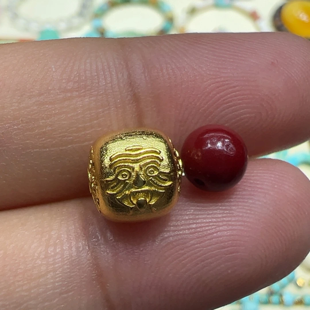 南红玛瑙银S925镀金镶嵌颈饰