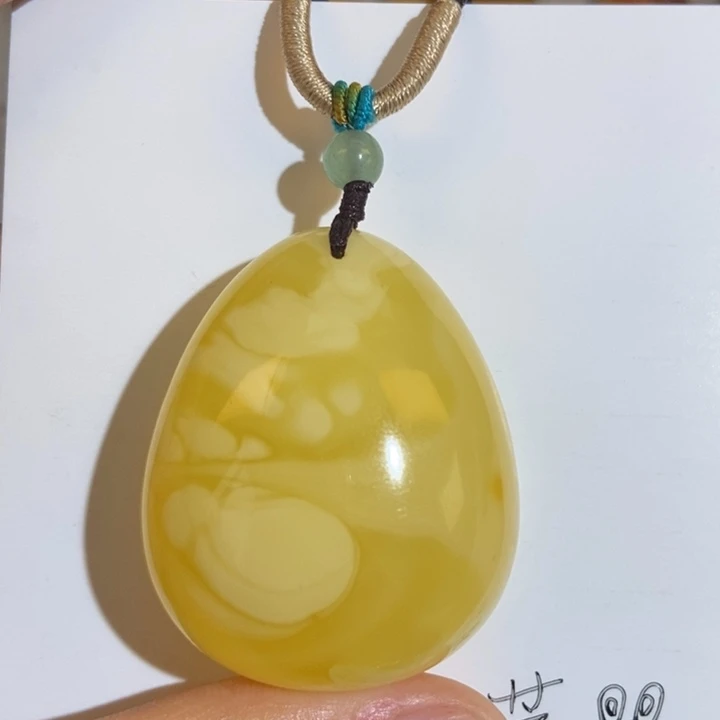 定制琥珀未镶嵌琥珀蜜蜡吊坠