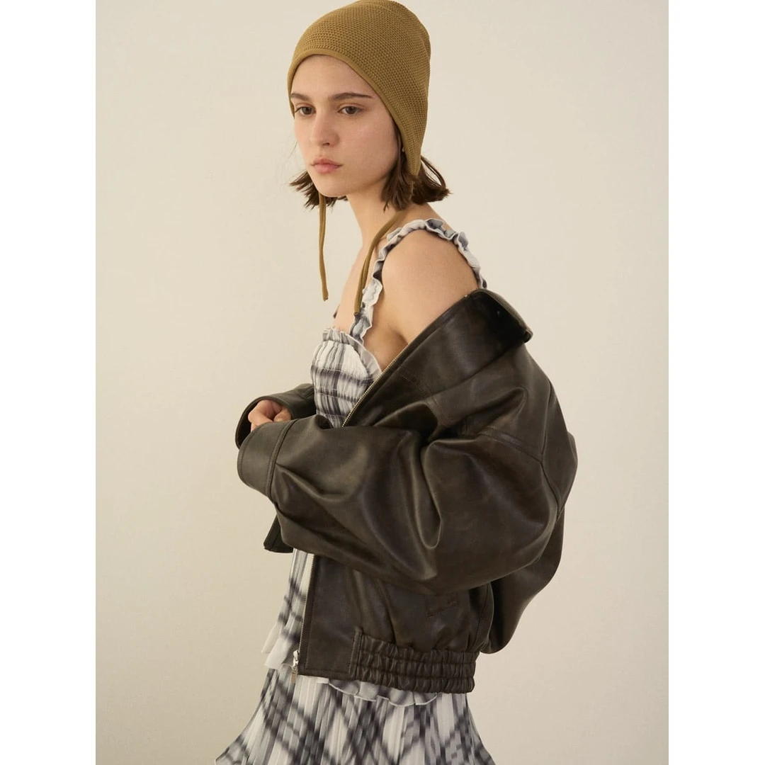 【MonTendre】秋冬新款 S 时尚洋气复古街头风休闲短款百搭女外套