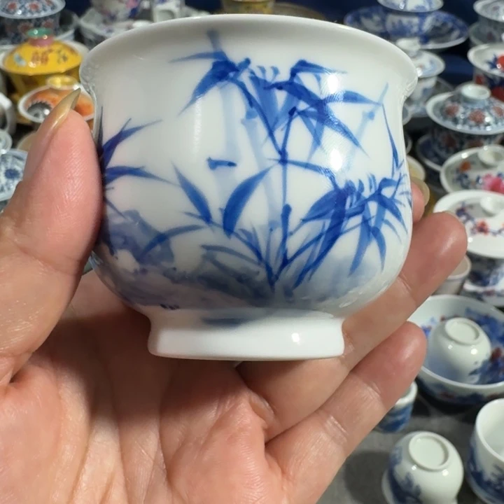 景德镇手工手绘杯
