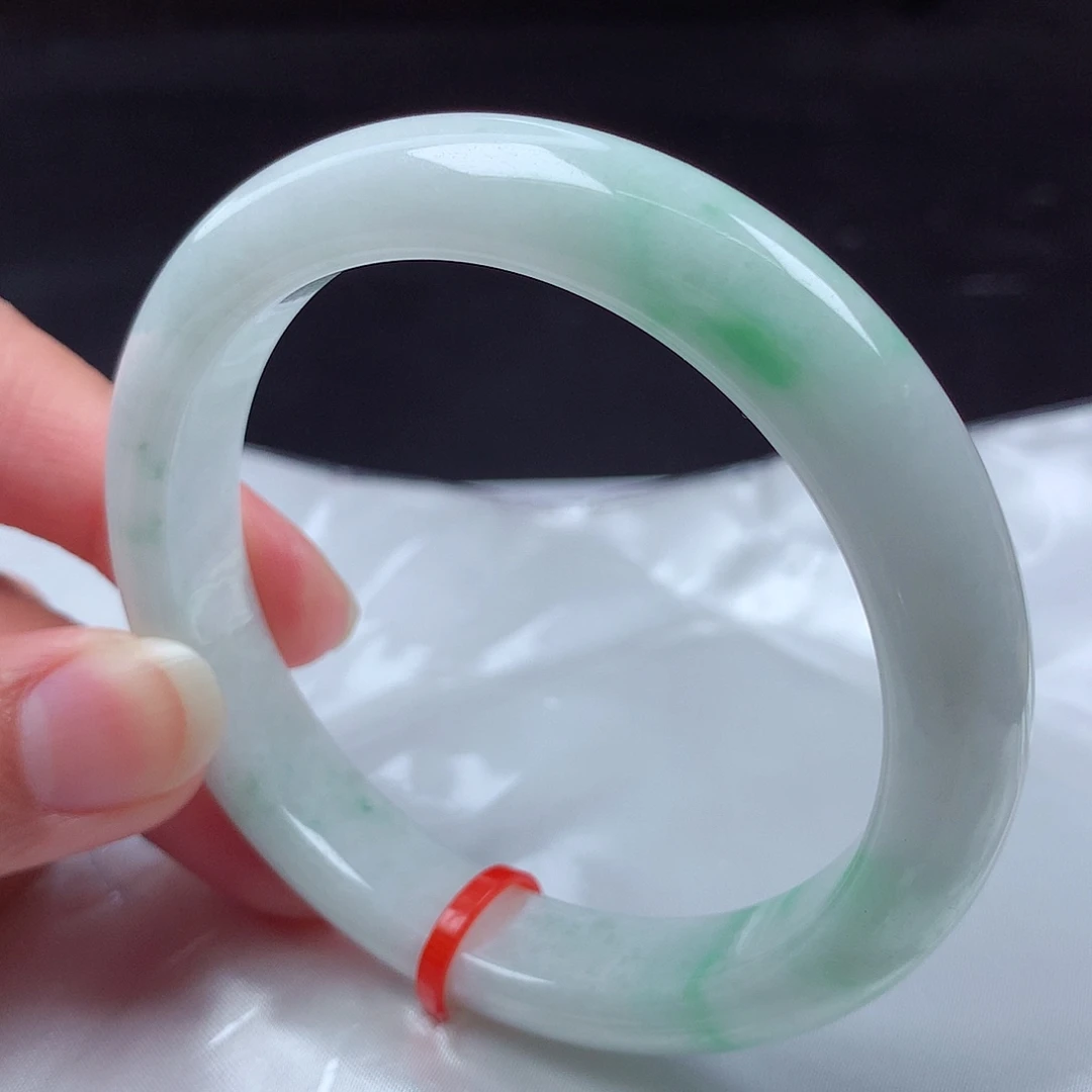 翡翠未镶嵌手镯58圈xd59