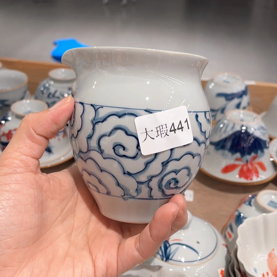 釉下彩纯手会微瑕