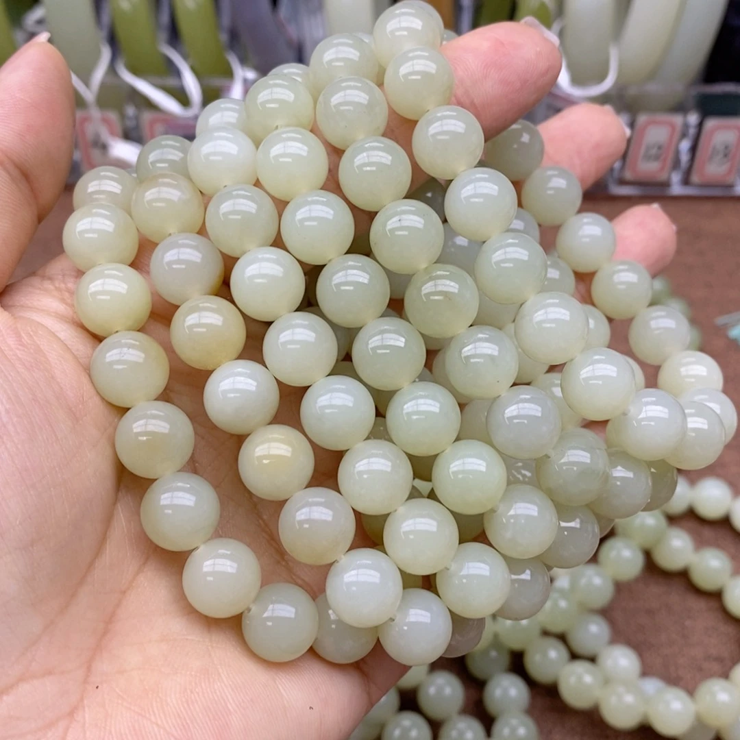 手串未镶嵌和田玉卡10