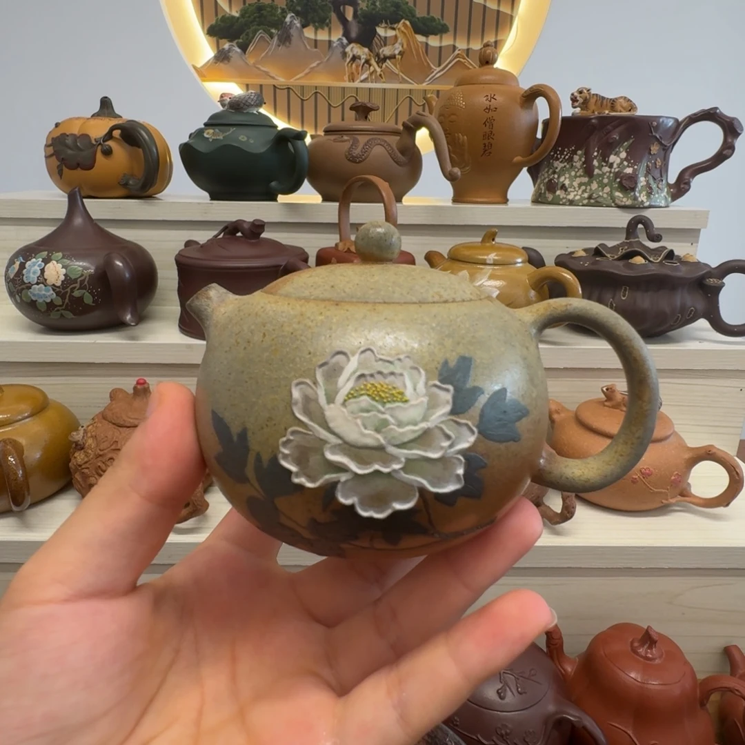 茶壶紫砂孤品一只