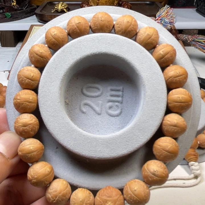 凤眼菩提手串老树单仓厚皮壳