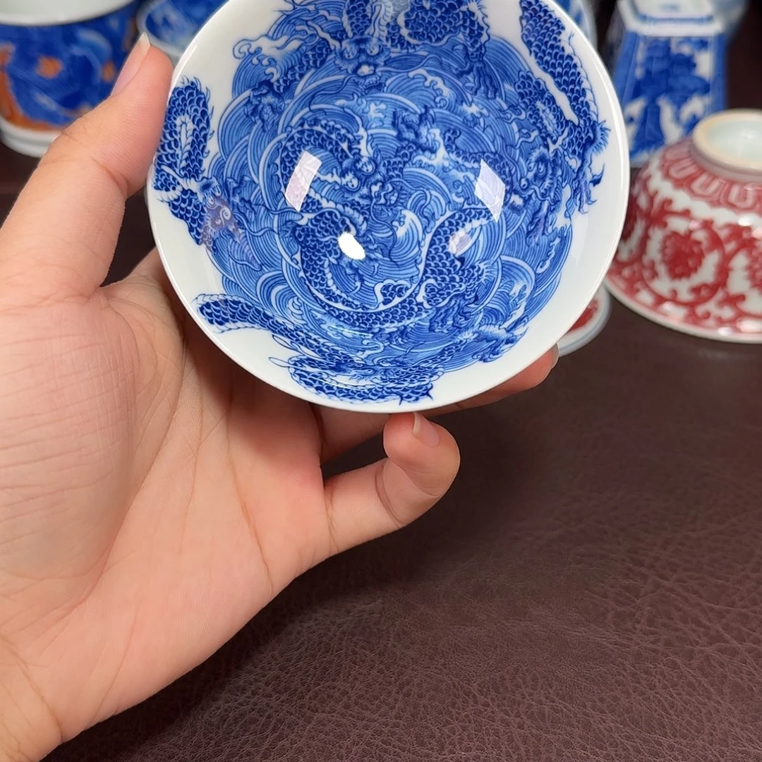 杰***华现代景德镇陶瓷杯