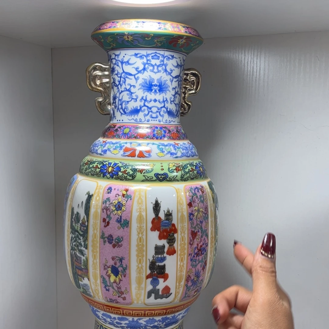 景德镇陶瓷花瓶摆件