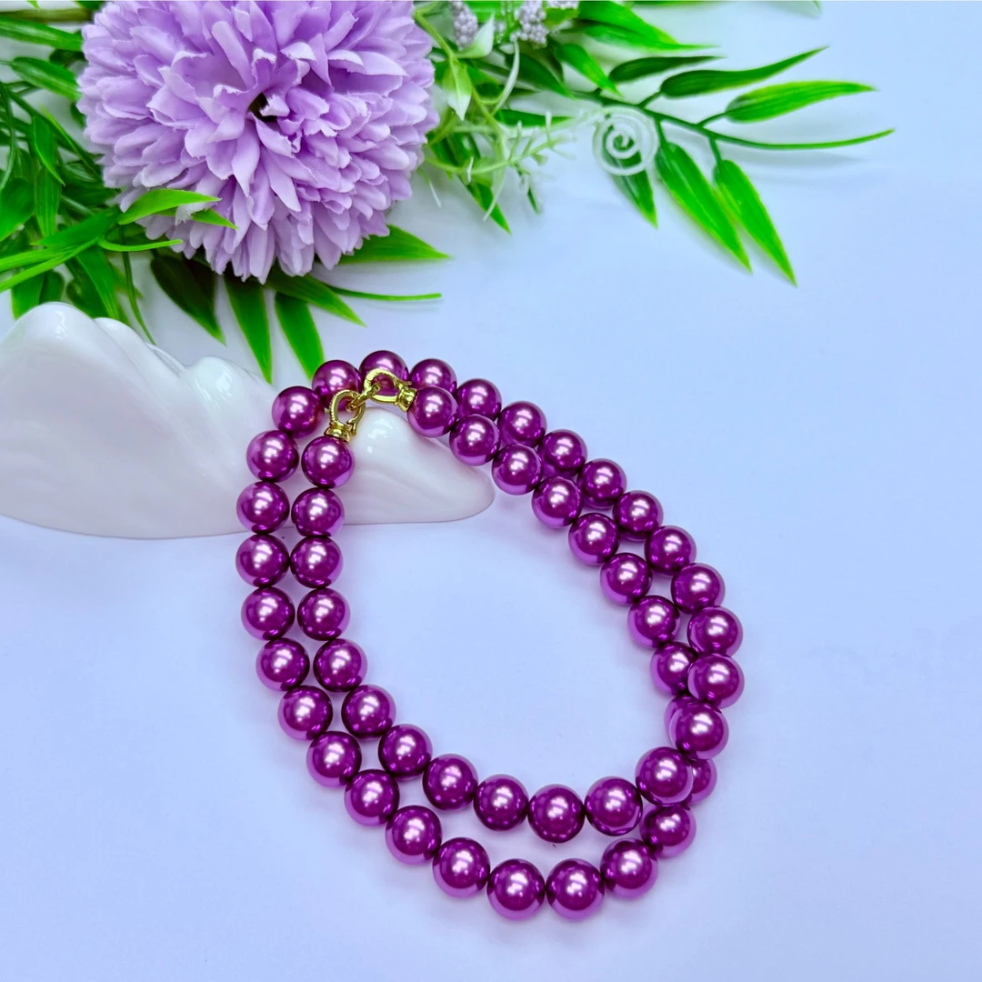 T013-@高端奢饰甄选10mm项链多样性发一件