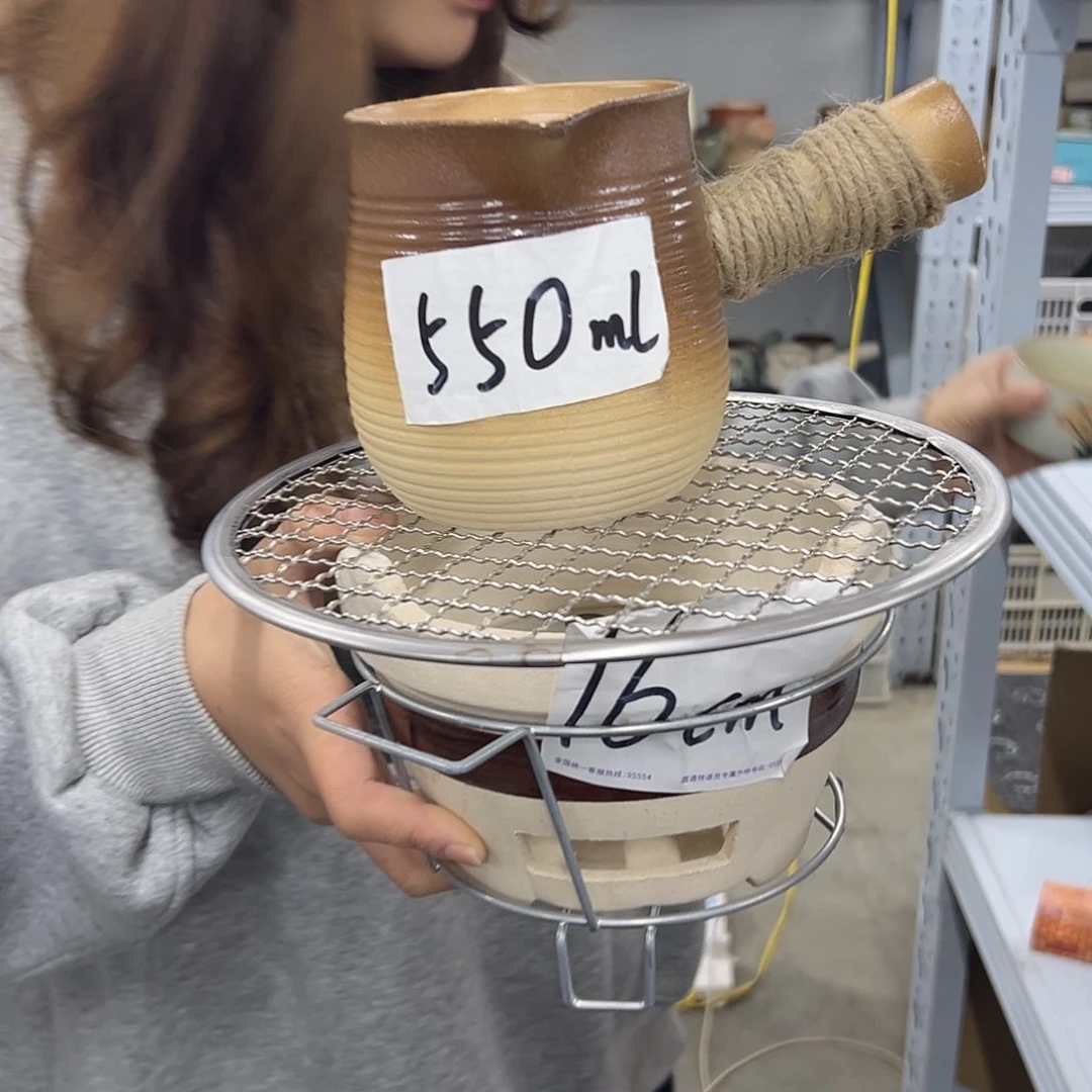 陶瓷陶瓷炉口16cm罐500m l