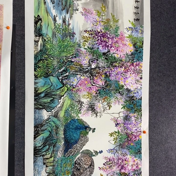 手绘作品等多种形式进行