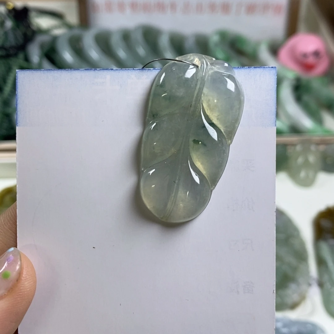 翡翠未镶嵌颈饰3-3翡翠A货