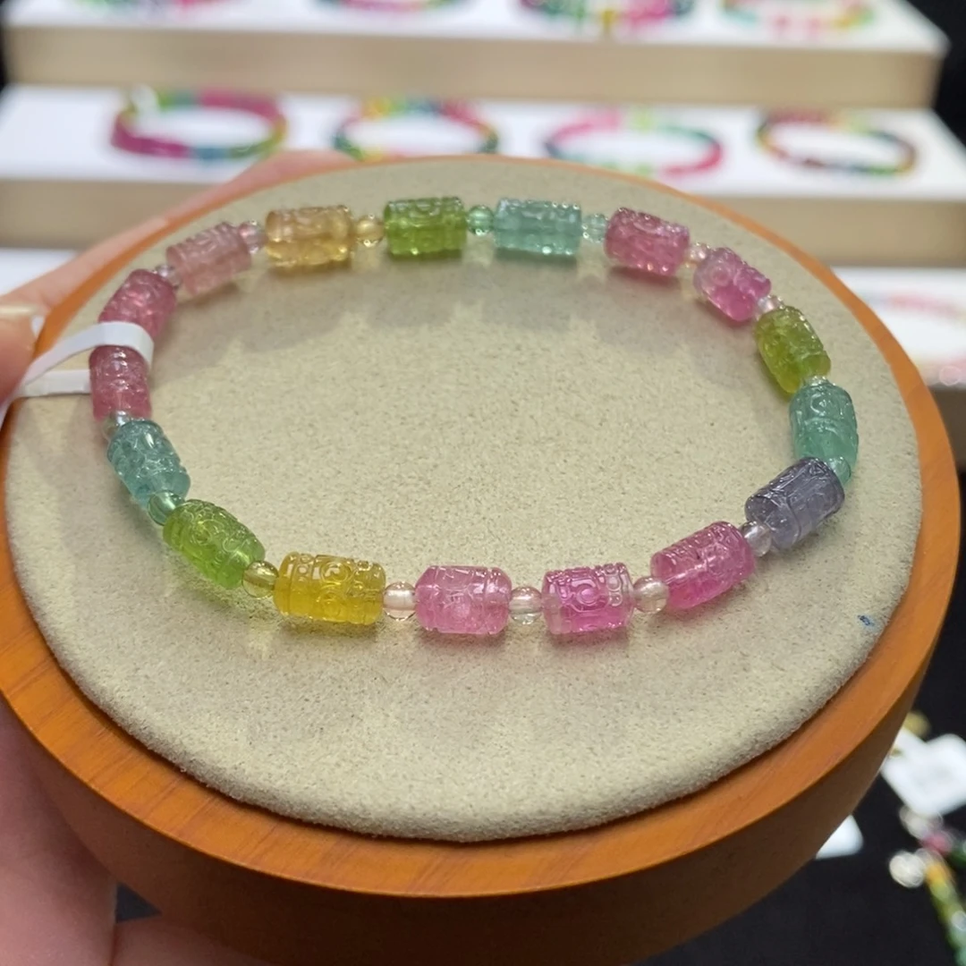 【闪购商品】碧玺手串未镶嵌?****底两天看货期