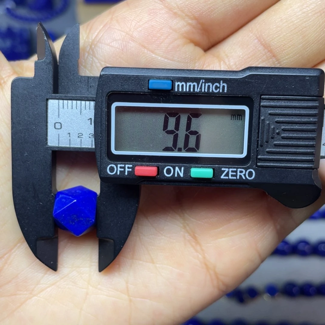 青金石唐八棱配饰未镶嵌