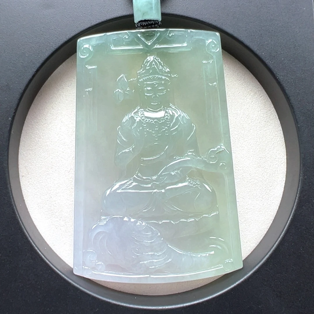 颈饰未镶嵌翡翠普贤