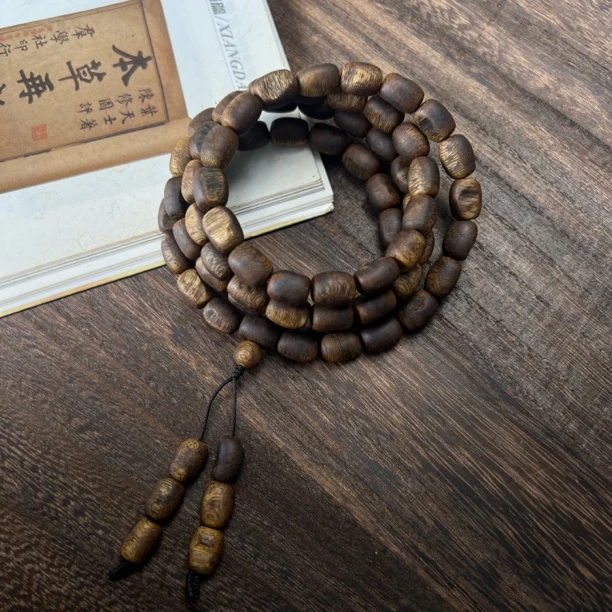 沉香【生闻霸主】C036沉香奇楠淳化老料多圈多样性发货一条30g