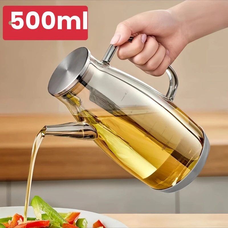 【500ml】装油瓶油壶厨房家用不挂油新款油罐厨房用品大号油壶专用