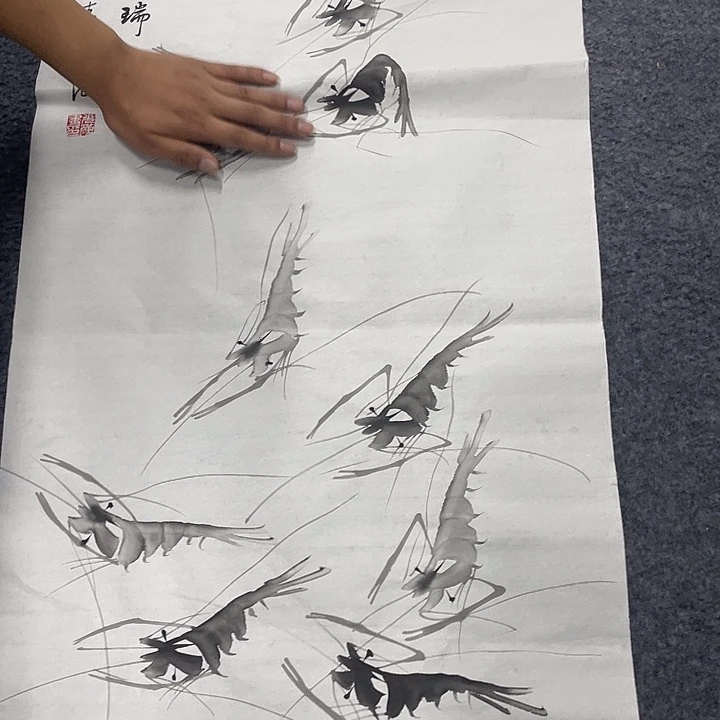 国画手绘国画欣赏一下