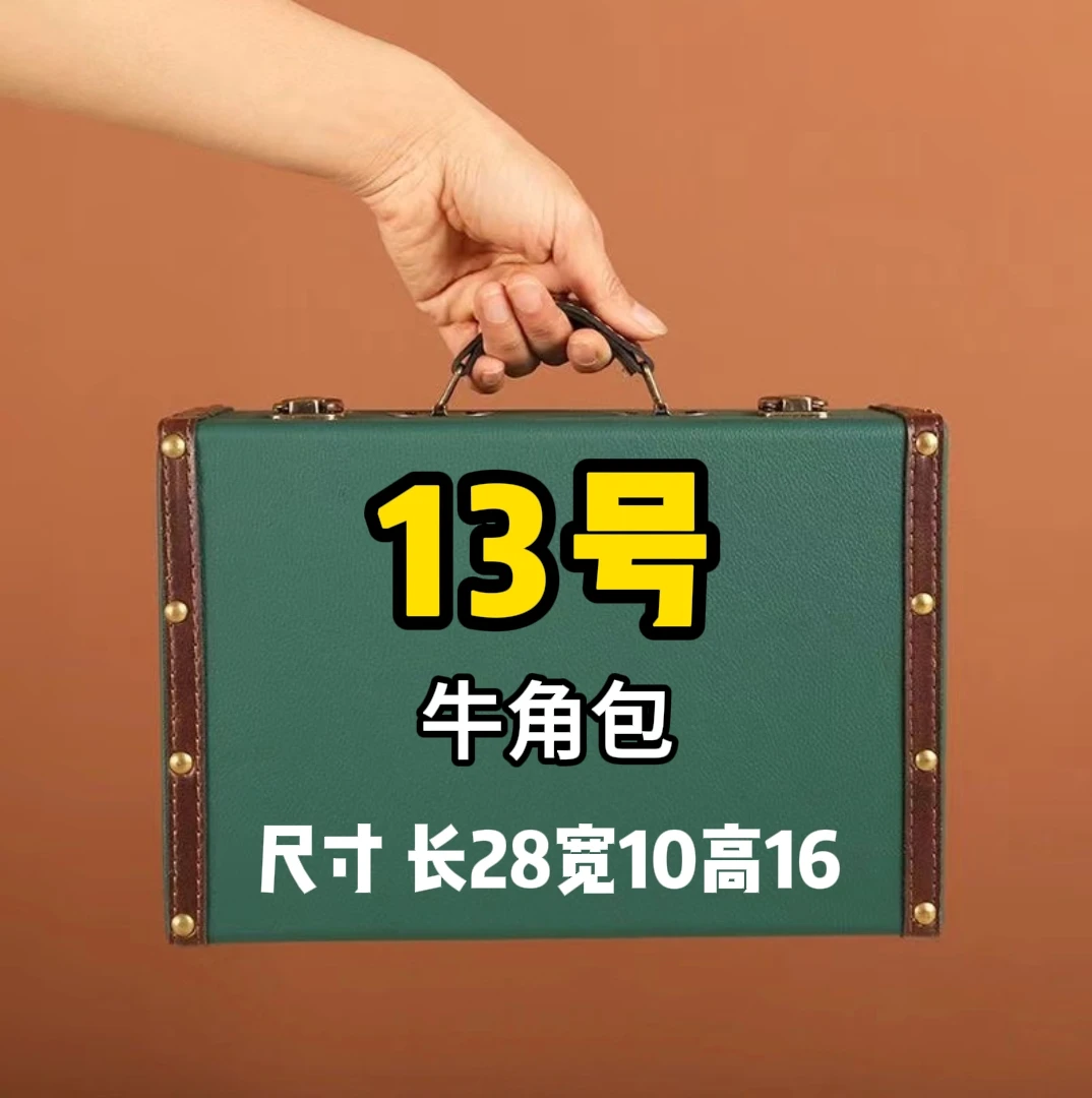 【13号】FD 2025时尚潮流气质牛角包A9006-2