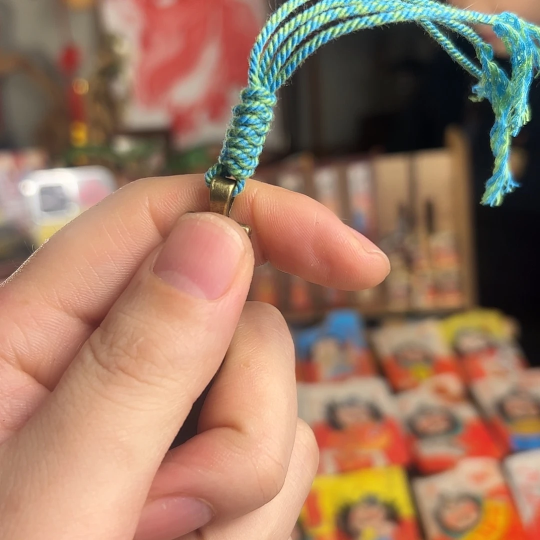 纯手绘手工制作挂件平安