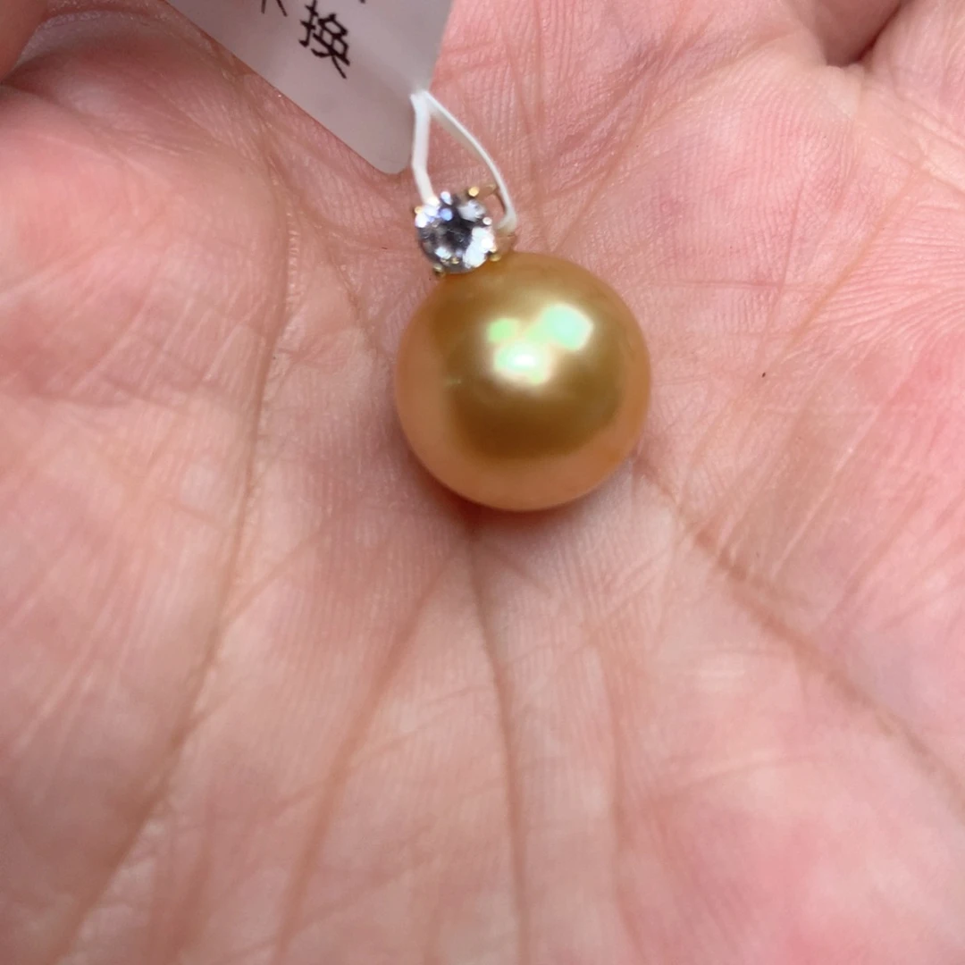 海水珍珠颈饰18K金镶嵌