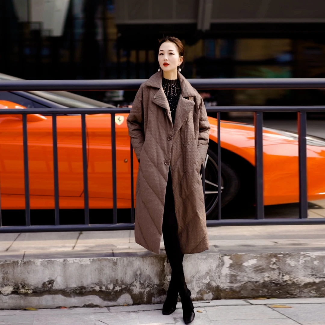 6629#新款新国标白鹅绒羽绒服