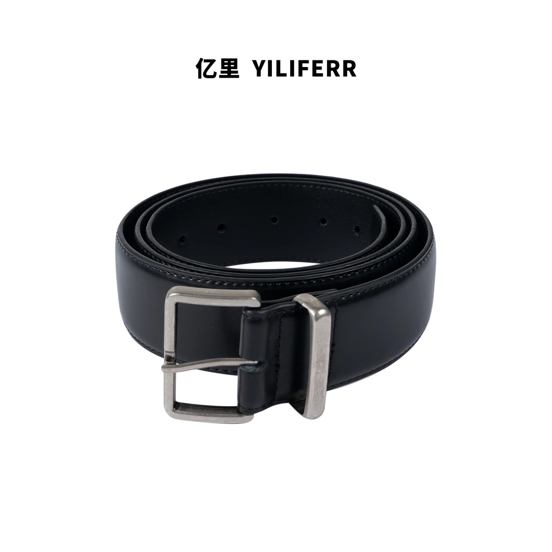 【YILI大码品牌】时尚经典百搭真皮腰带 P0001