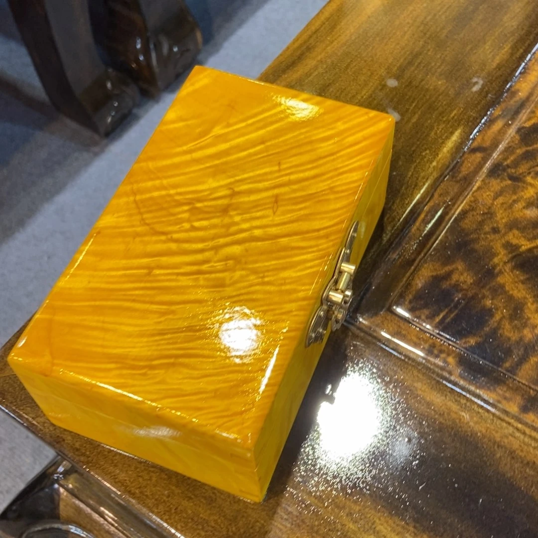 楠木首饰盒新款小