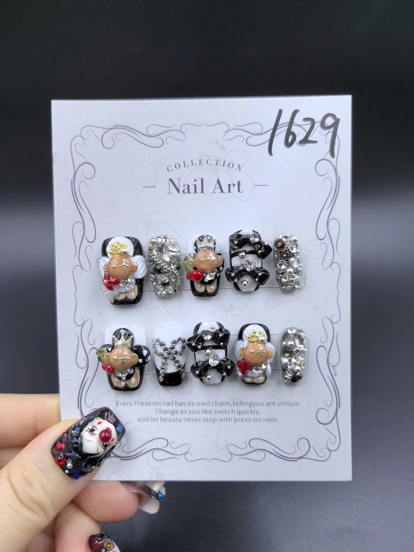 【Dandan出品】颜蕾 二代 纯手工穿戴甲 小众设计