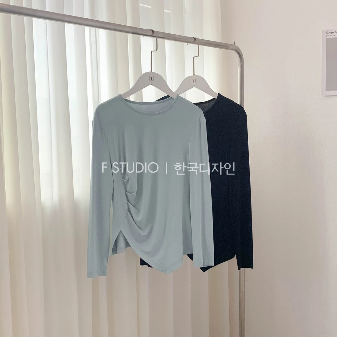 「现货」【慵懒系】压褶长袖FS203S013