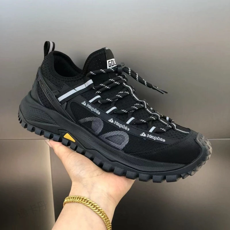 2025新款男鞋网红款时尚百搭休闲运动鞋厚底老爹鞋潮流透气跑步鞋