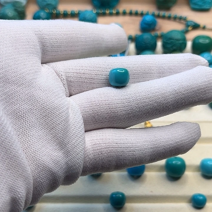 绿松石绿松石未镶嵌静**雾